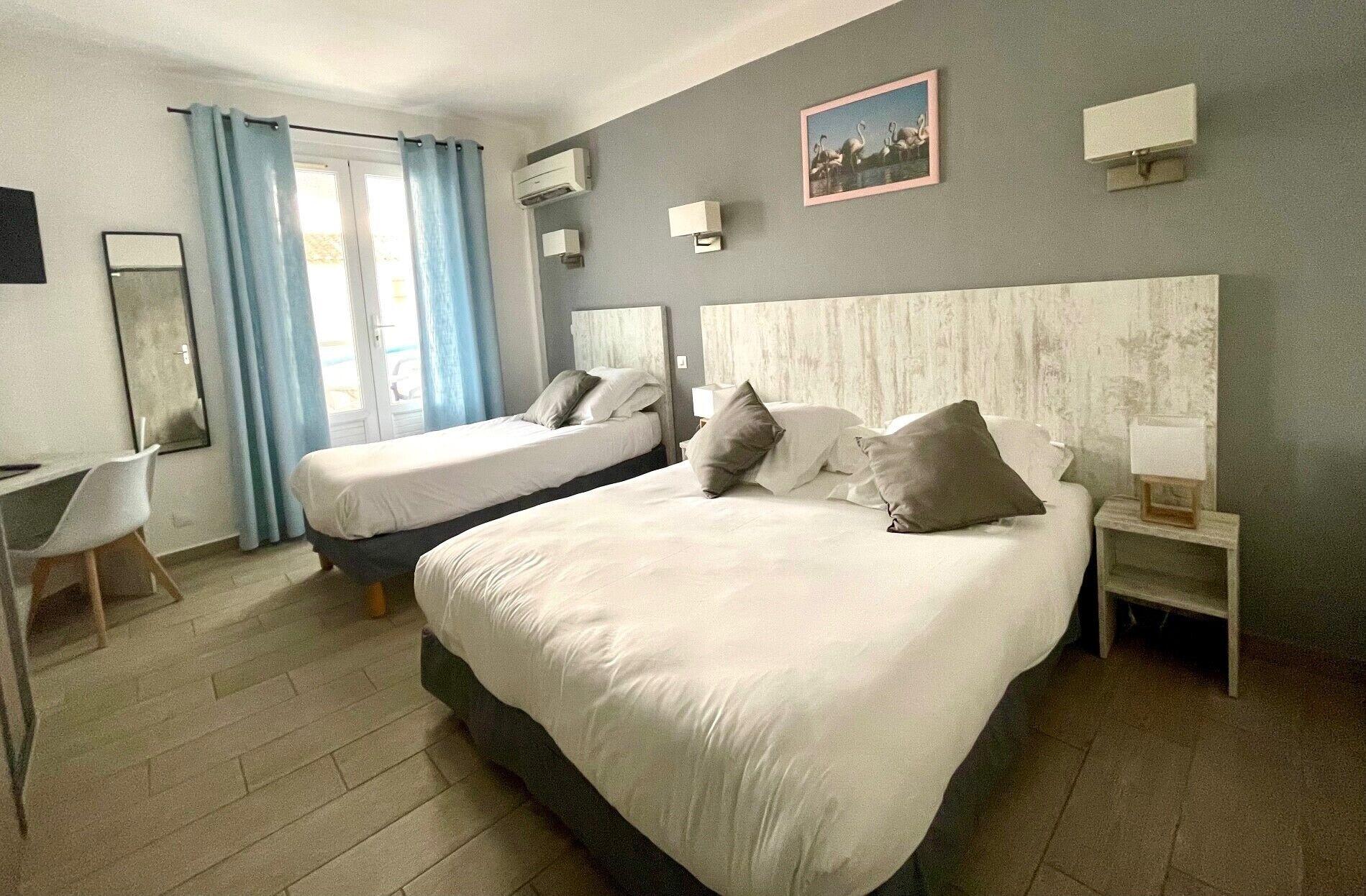 Hotel Les Palmiers En Camargue سانت ماري دو لا مير المظهر الخارجي الصورة